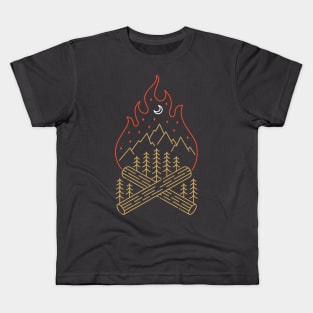 Campfire and Nature Kids T-Shirt